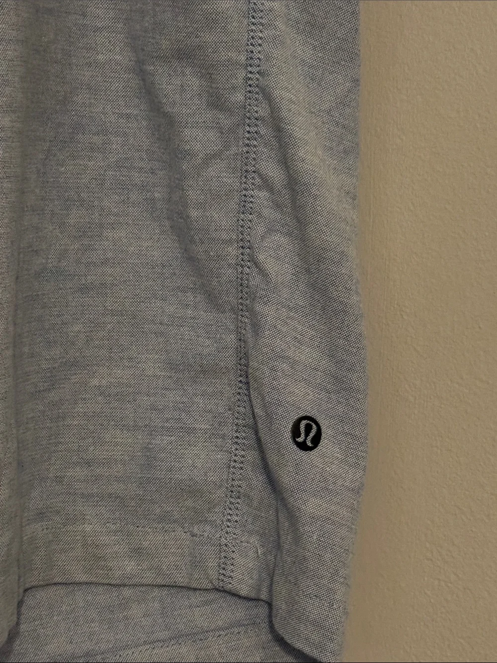 lululemon athletica Men's Light Heather Blue Hybrid Shorts